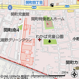 東京都練馬区関町南4丁目13-24周辺の地図