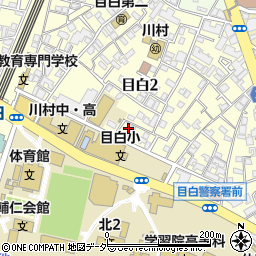 東京都豊島区目白2丁目12-7周辺の地図