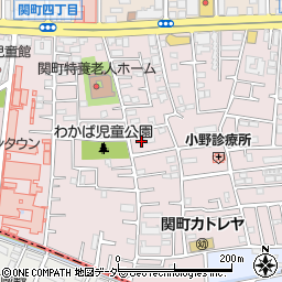 東京都練馬区関町南4丁目4-10周辺の地図