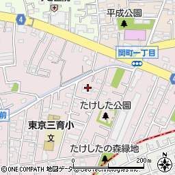 東京都練馬区関町南2丁目8-27周辺の地図