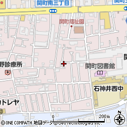 東京都練馬区関町南3丁目17-14周辺の地図