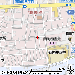 東京都練馬区関町南3丁目17-18周辺の地図