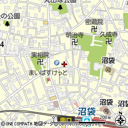 東京都中野区沼袋の地図 住所一覧検索 地図マピオン