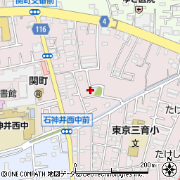 東京都練馬区関町南3丁目7-22周辺の地図