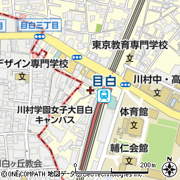 東京都豊島区目白3丁目2-10周辺の地図