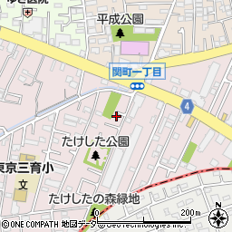 東京都練馬区関町南2丁目7-31周辺の地図