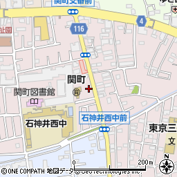 東京新聞　吉祥寺北周辺の地図