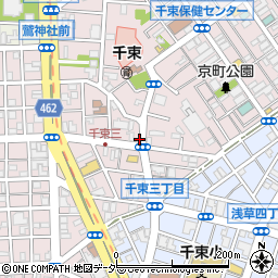 京都いはらだ東京店周辺の地図