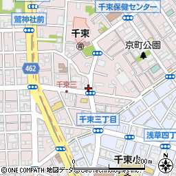 京都いはらだ東京店周辺の地図