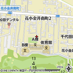 東京都小平市花小金井南町周辺の地図