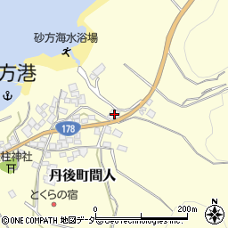 京都府京丹後市丹後町間人1周辺の地図