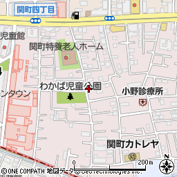 東京都練馬区関町南4丁目4-8周辺の地図