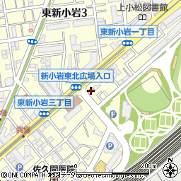 セブンイレブン葛飾東新小岩１丁目店周辺の地図
