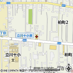 西松屋立川柏町店周辺の地図