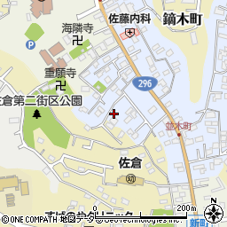 千葉県佐倉市並木町26周辺の地図