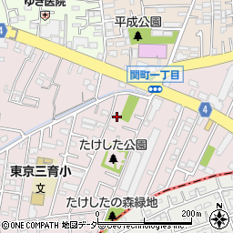 東京都練馬区関町南2丁目7-21周辺の地図