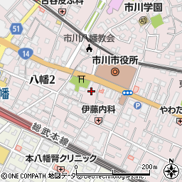 竹取整体療術院周辺の地図
