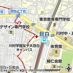 東京都豊島区目白3丁目2-9周辺の地図