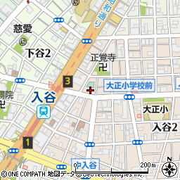 入谷ステーションホテル周辺の地図