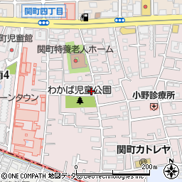 東京都練馬区関町南4丁目11-14周辺の地図