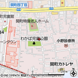 東京都練馬区関町南4丁目11-14周辺の地図