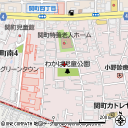 東京都練馬区関町南4丁目11-4周辺の地図