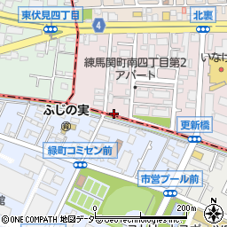 関町南4-25-3 アキッパ駐車場周辺の地図