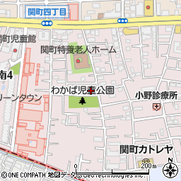 東京都練馬区関町南4丁目11-2周辺の地図