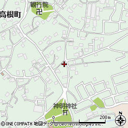 千葉県船橋市高根町1252周辺の地図