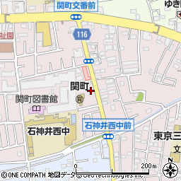 東京都練馬区関町南3丁目9-26周辺の地図