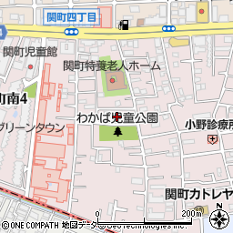 東京都練馬区関町南4丁目11周辺の地図