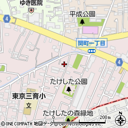 東京都練馬区関町南2丁目8-35周辺の地図