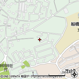 千葉県船橋市高根町698-14周辺の地図