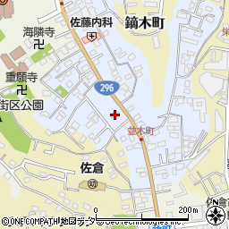 千葉県佐倉市並木町17周辺の地図