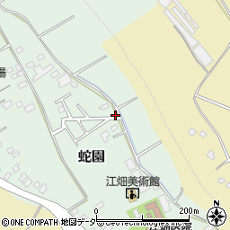 千葉県旭市蛇園2490-28周辺の地図