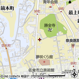 千葉県佐倉市鏑木町1196周辺の地図