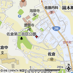 千葉県佐倉市並木町140周辺の地図