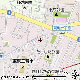 東京都練馬区関町南2丁目8-28周辺の地図