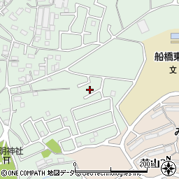 千葉県船橋市高根町698-12周辺の地図