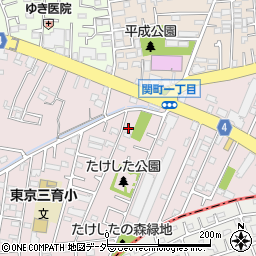 東京都練馬区関町南2丁目7-22周辺の地図