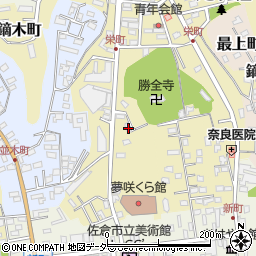 千葉県佐倉市鏑木町1171周辺の地図