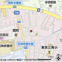 東京都練馬区関町南3丁目7-15周辺の地図