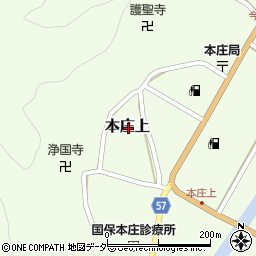 京都府与謝郡伊根町本庄上周辺の地図