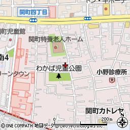 東京都練馬区関町南4丁目11-12周辺の地図