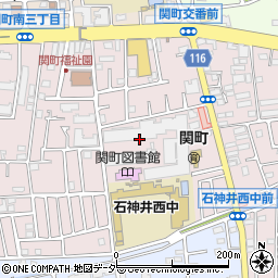 東京都練馬区関町南周辺の地図