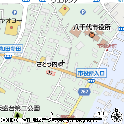 ヤックス　デイサービス大和田周辺の地図