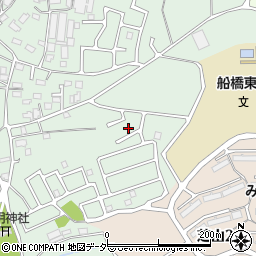 千葉県船橋市高根町698-11周辺の地図