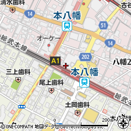 三井住友銀行江戸川支店 ＡＴＭ周辺の地図