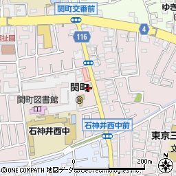 東京都練馬区関町南3丁目9-25周辺の地図