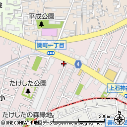 東京都練馬区関町南2丁目6-27周辺の地図